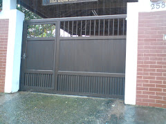 portão de aluminio
