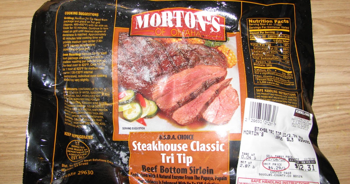 Ham & Eggs Morton's Tri Tip Roast