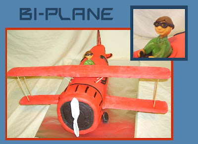 Biplane Cake
