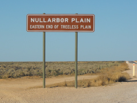 nullarbor plains change crossed then there