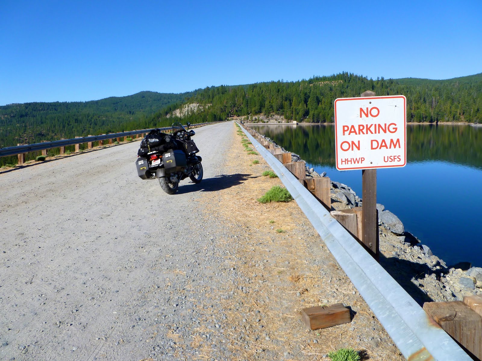 UP DOWN LONG WAY AROUND Cherry Lake near Yosmite by Peter Bruce Photo