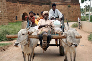 Typical rural scenery in Karnataka