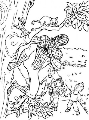 Printable Spiderman Coloring Pages Printable Spiderman Coloring Pages