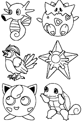 Because Pokemon Coloring Pages