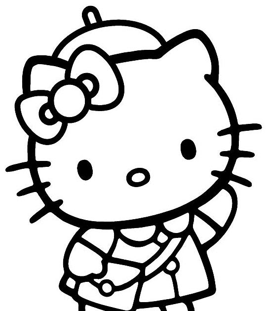 Hello Kitty Coloring Pages With Crayons : Interactive magazine hello kitty back to school coloring page Hello Kitty Coloring Pages With Crayons : Interactive magazine hello kitty back to school coloring page