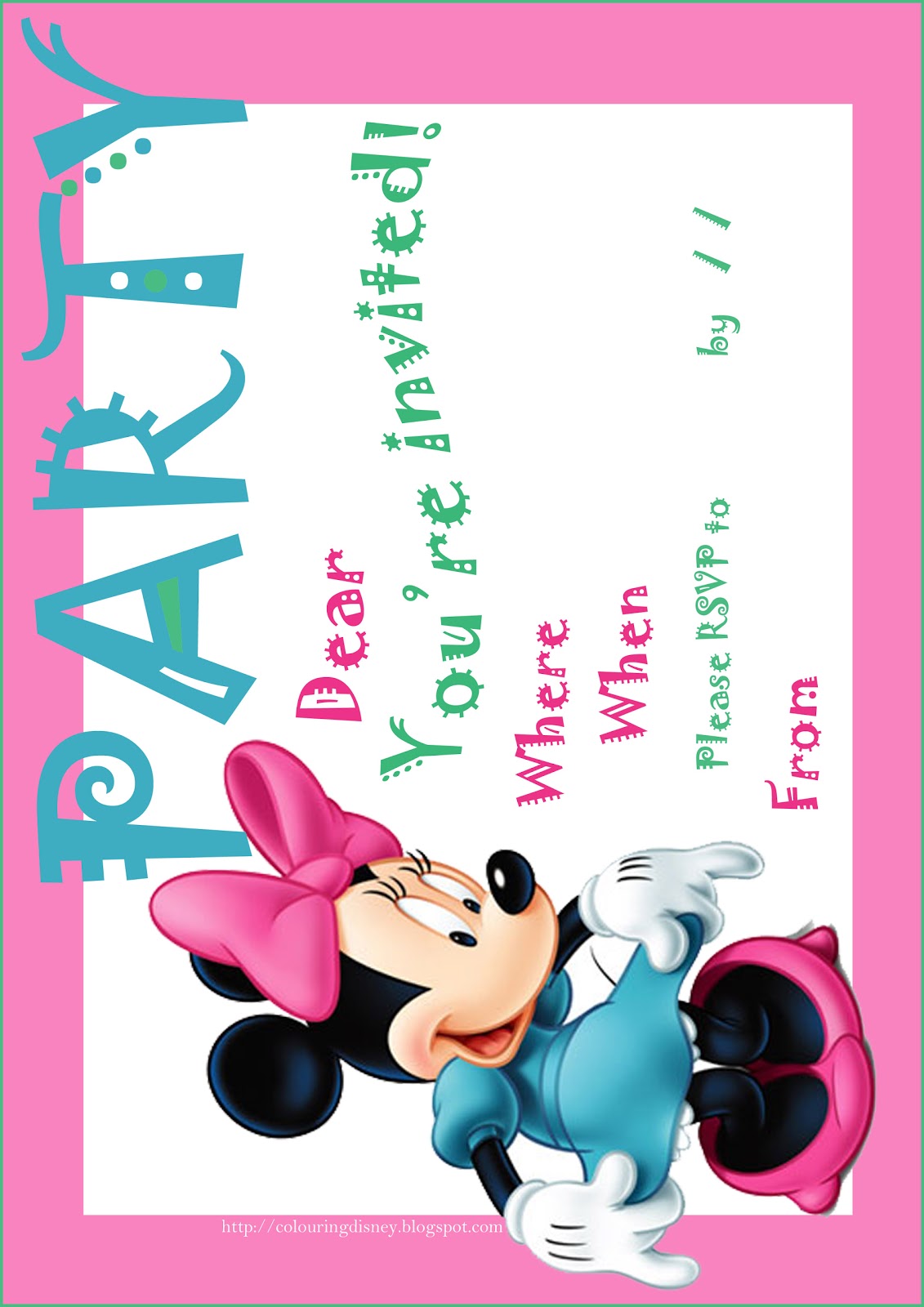 139 best party personalizar images on pinterest minnie%2Bmouse%2Bfree%2Bprintable%2Bparty%2Binvitation 139 best party personalizar images on pinterest,Free Online Minnie Mouse Invitations