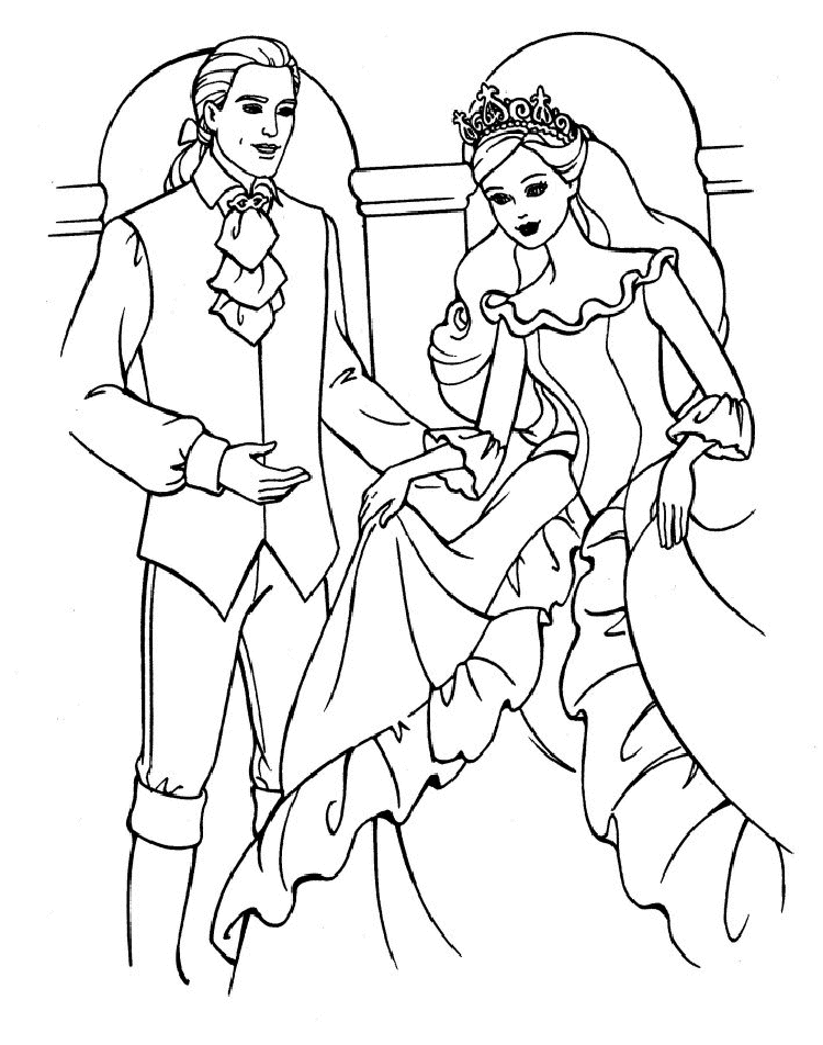 barbie princess coloring pages to print. Click on the Ken coloring