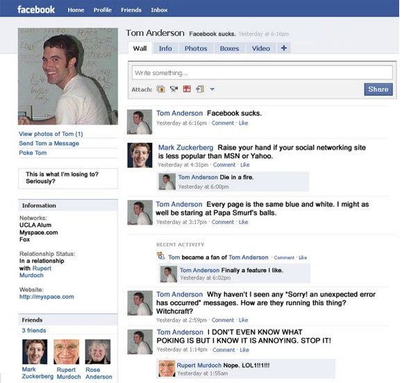Mark Zuckerberg VS Tom Anderson !! ~lol~. posted by kudin72 Mark Zuckerberg VS Tom Anderson !! ~lol~. posted by kudin72