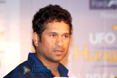 Priyanka and Sachin at IPL screening event photo