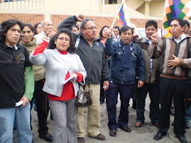 CONFERENCIA Y PLANTON EN RESPALDO A PIZANGO