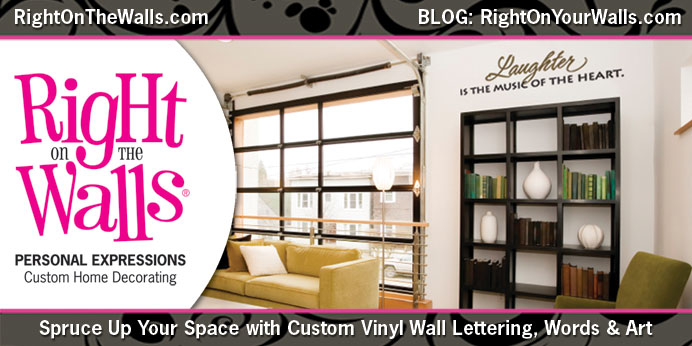 Vinyl Lettering and Words, Wall Decals and Stickers