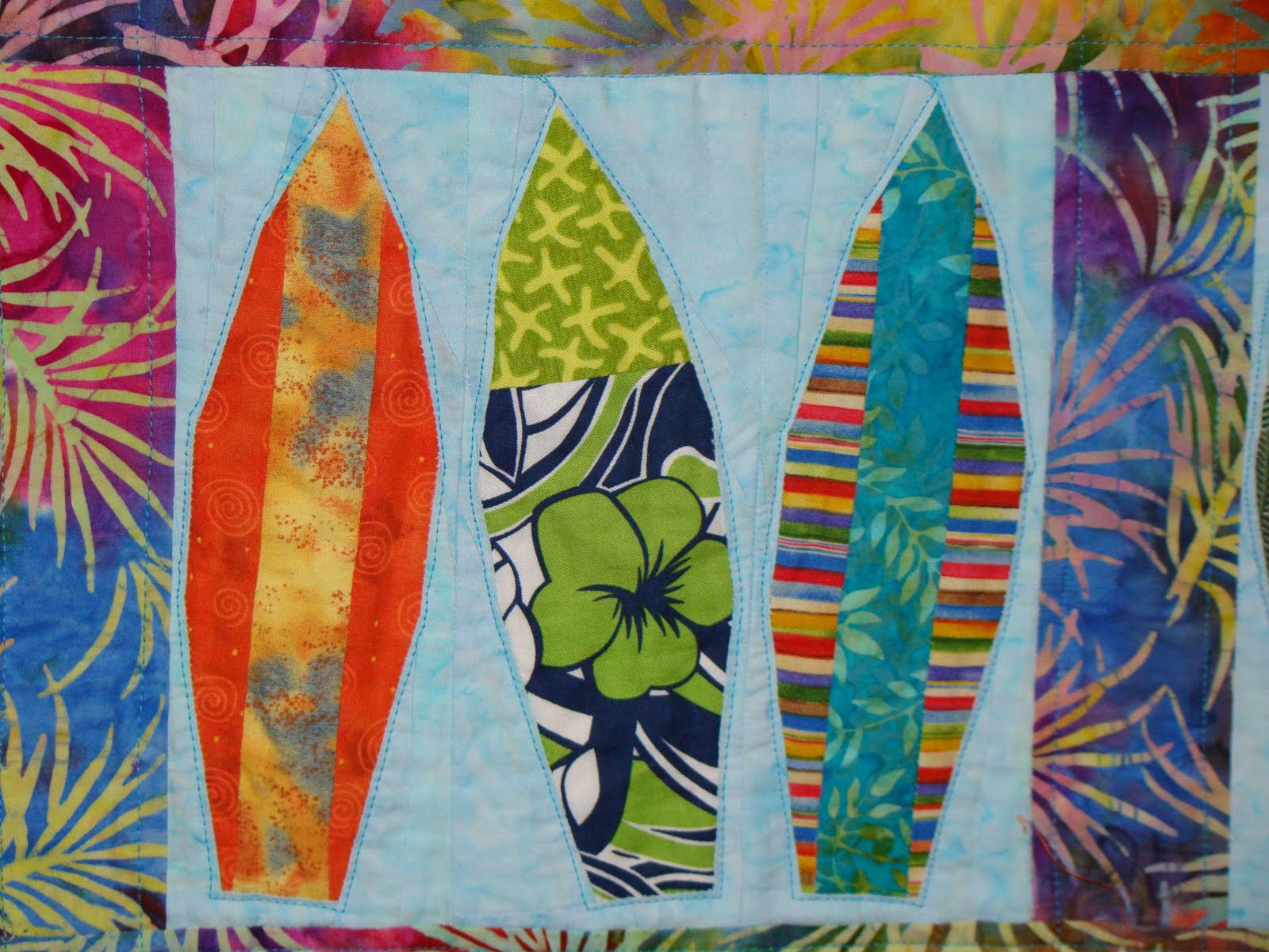 quiltcrazy "SURF'S UP"