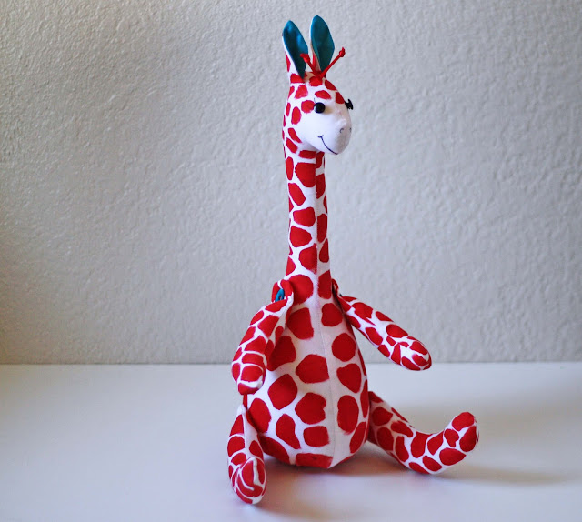 gift presents: giraffe softie tutorial, kids craft ideas ...