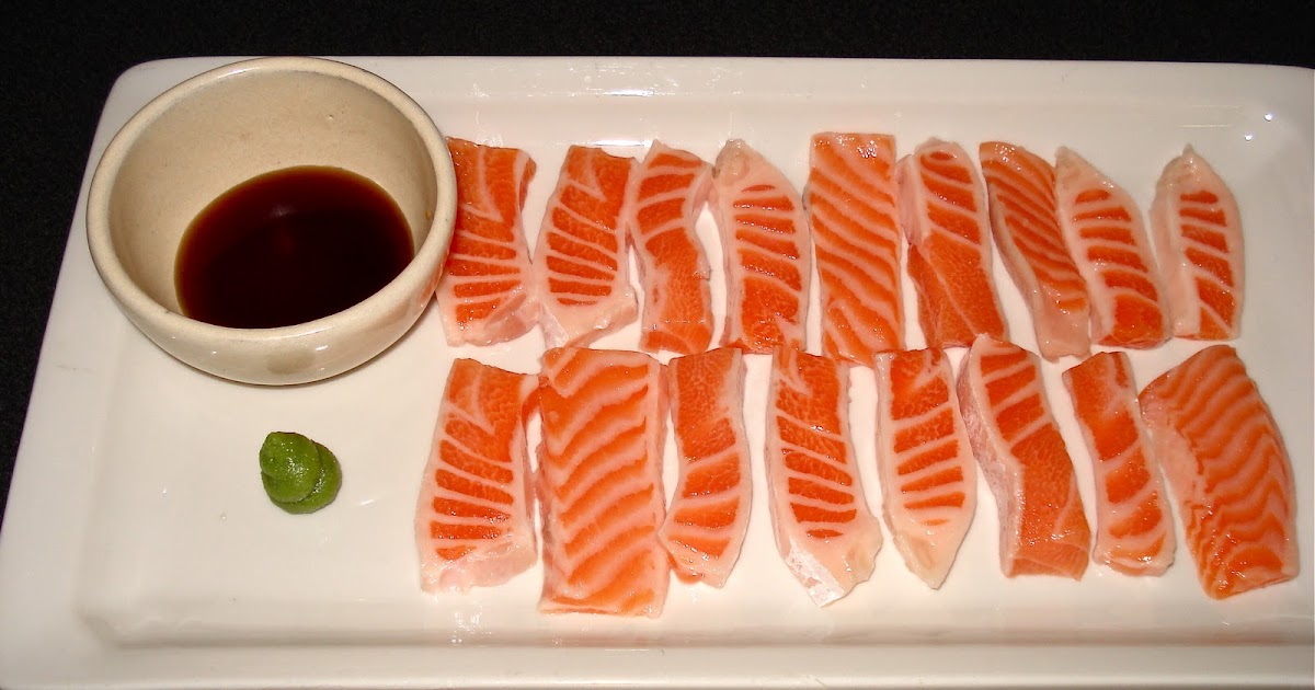 Behind The Burners SALMON BELLY SASHIMI