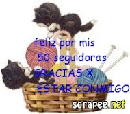 FELICIDADES  X TUS 50 SEGUIDORAS