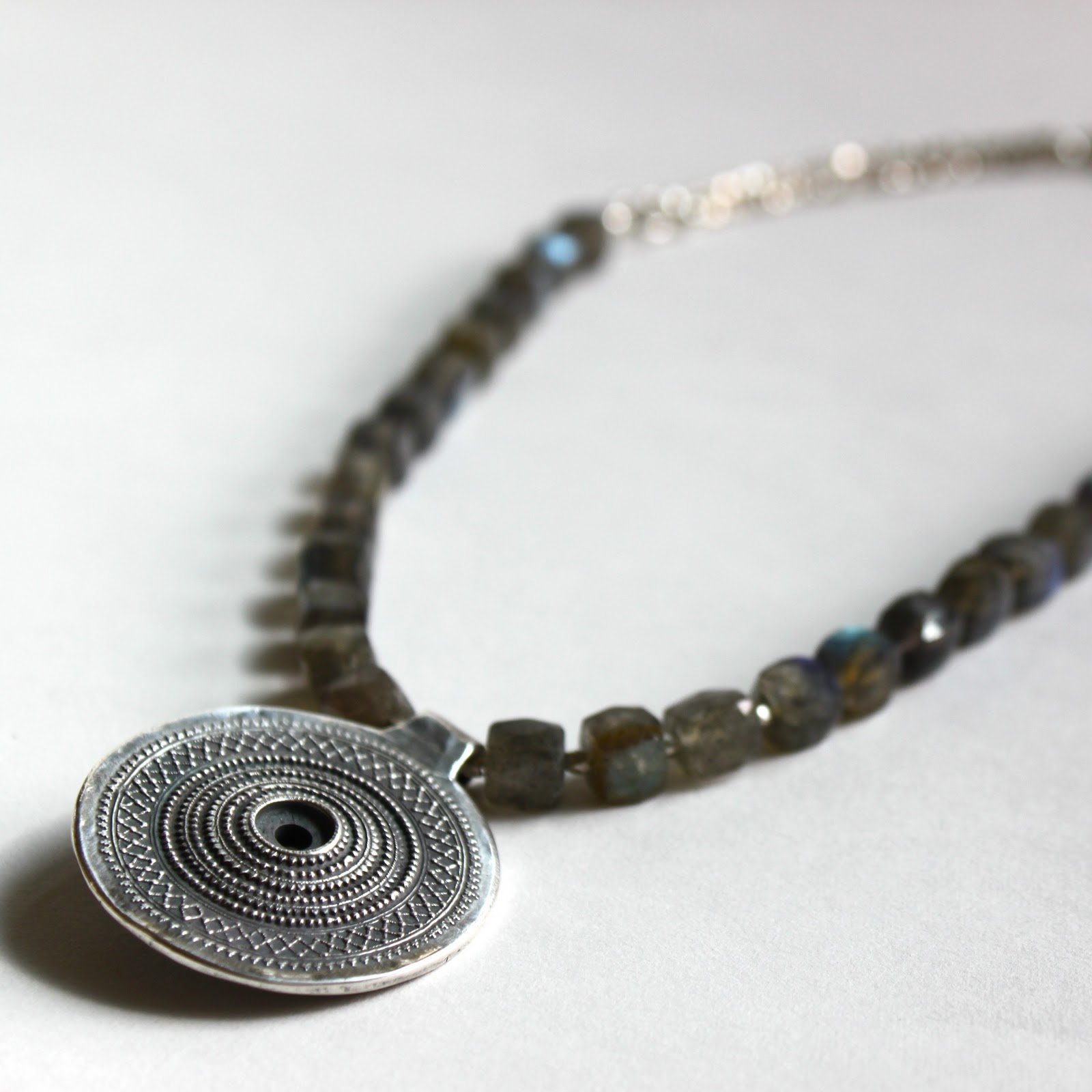 Jewels of Ojai PMC Dreamy Mandala Necklace