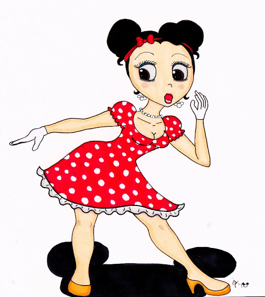 Rockabilly Mickey Mouse Drawing
