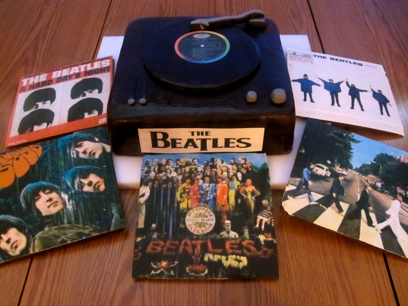 Beatles Themed Cakes