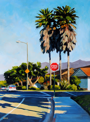 california oil painting by Sharon Schock