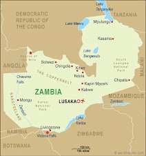 Map of Zambia