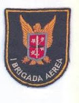 DISTINTIVO DE I BRIGADA AÉREA "El Palomar". De los 70´ y diseñado por el  Vcom. Beltramone (+) :