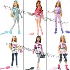 Coleção FASHION CHIC : Roupinha Para Barbie + 2 Pares De