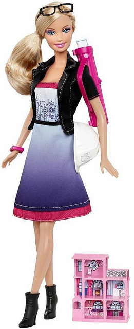 Pink Doll: Barbie Quero Ser Arquiteta