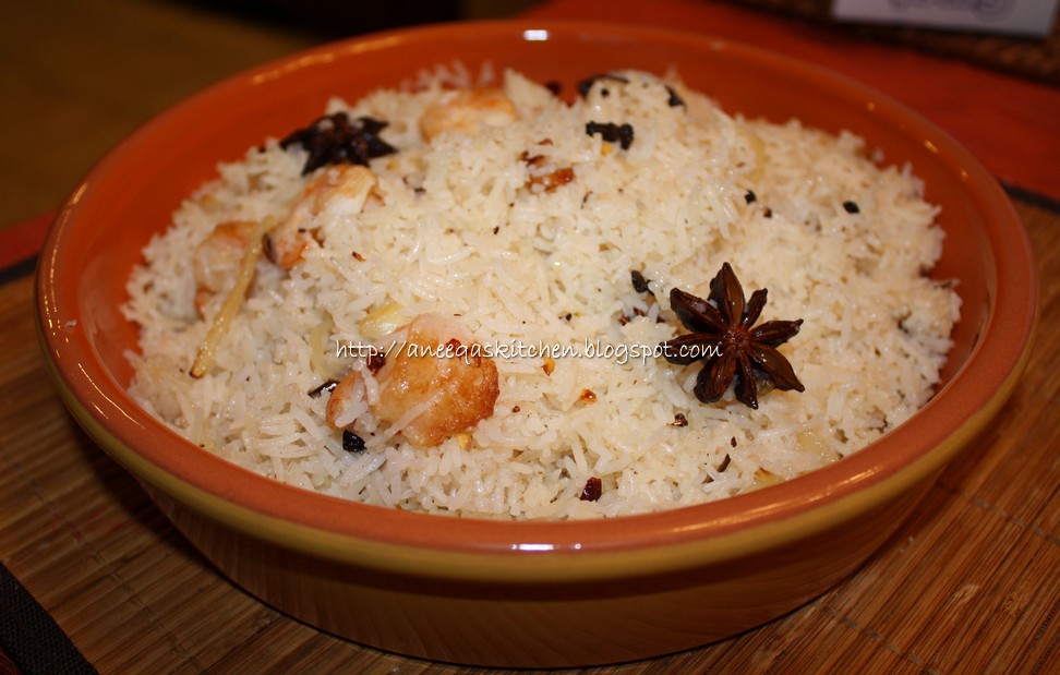 Aneeqa's Kitchen Delicately Spiced Fried Rice starring Star Anise
