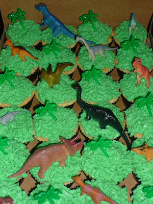 Dinosaur Cupcakes