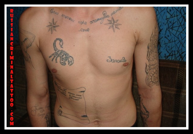 Russian Criminal Tattoo Photos,Meanings of tattoo,Vor v zakone,Stars, Criminal,Mafia,Eastern Promises