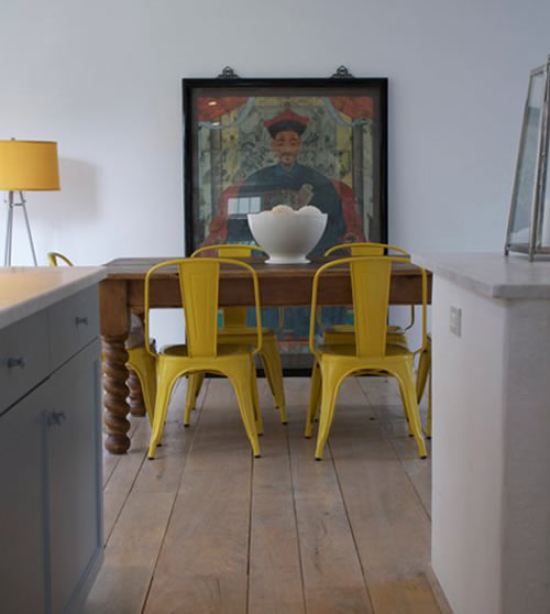 this yellow house tolix chair obsession