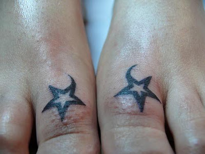 Tribal Star Tattoo