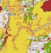 MAPA DE ORDENAMIENTO TERRITORIAL DE SALTA