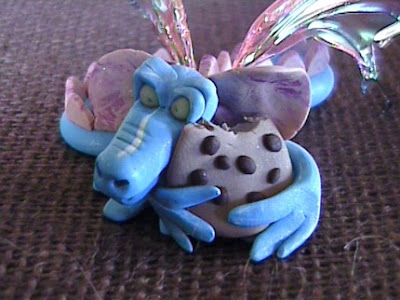 polymer clay dragons