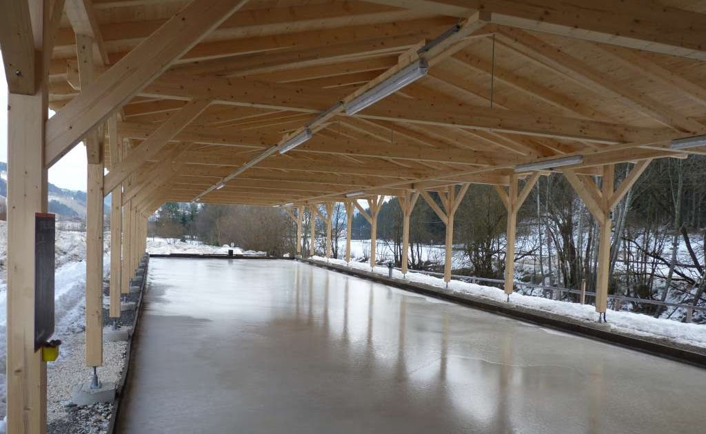 Bad St. Leonhard News vom Raunzer: Eisbahnüberdachung der