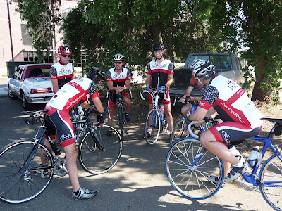 New Cycle Folsom cycling kit, bib, jersey pre-ride
