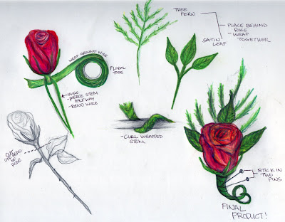 08 08 08 Till 09 09 09 How To Make A Boutonniere