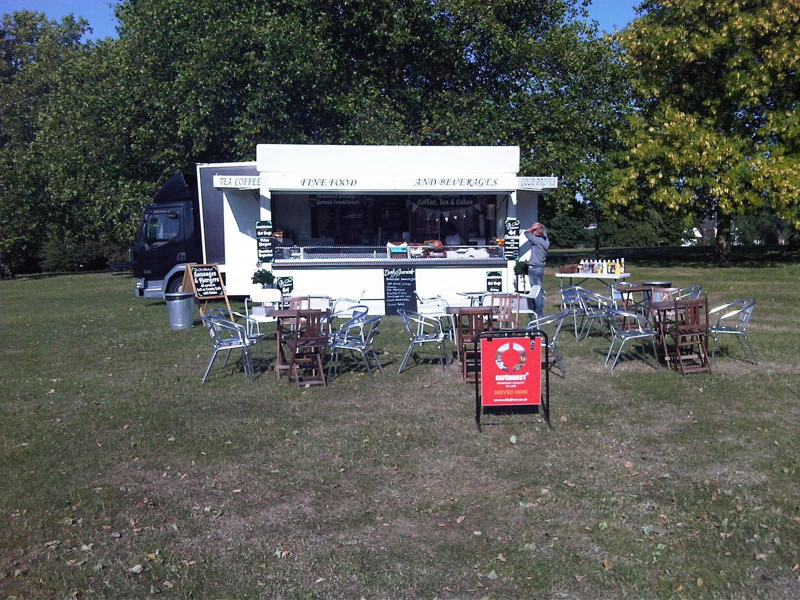 Brockley Central Mobile cafe in Hilly Fields for next six weeks
