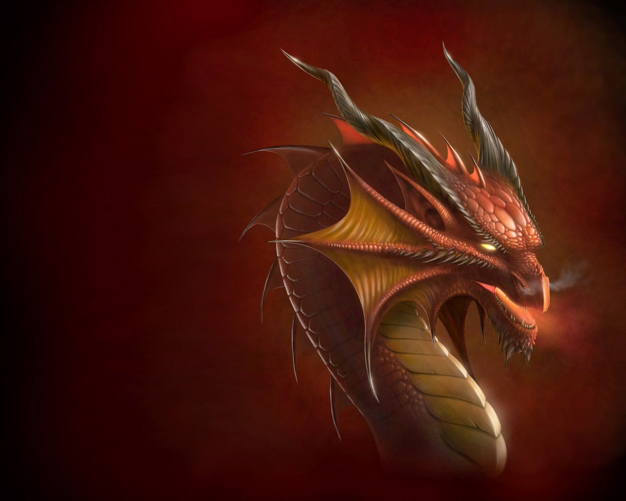 A dragons lair images gallery Dragon Red dragon head