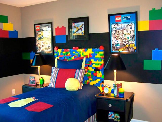 Boy�s Bedroom Theme LEGO! Design Dazzle