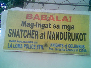 Isang paalaala sa labas ng simbahan ng Brgy. Sta.Teresita