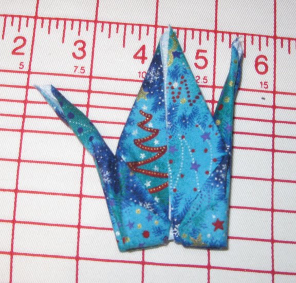 Magpie Shinies NoSew Fabric Origami Crane Ornaments Tutorial