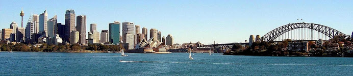 Panorama of Sydney Harbor