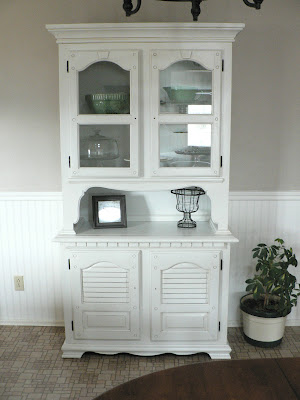 For the Love of it: China Hutch and Dining Room Reveal