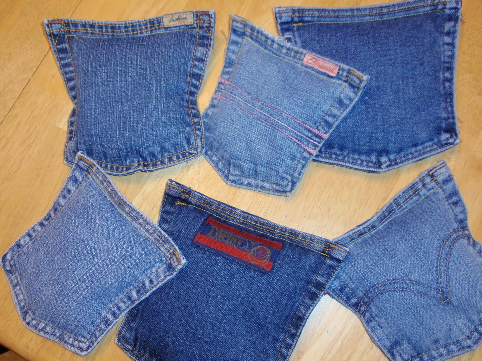 Fossil Findings Jean Pocket Bean Bags