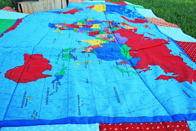 World+map+blanket