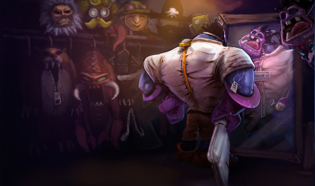 League of Legends Wallpaper: Dr. Mundo - The Madman of Zaun