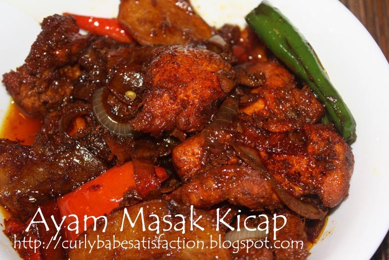 Curlybabe's Satisfaction Ayam Masak Kicap