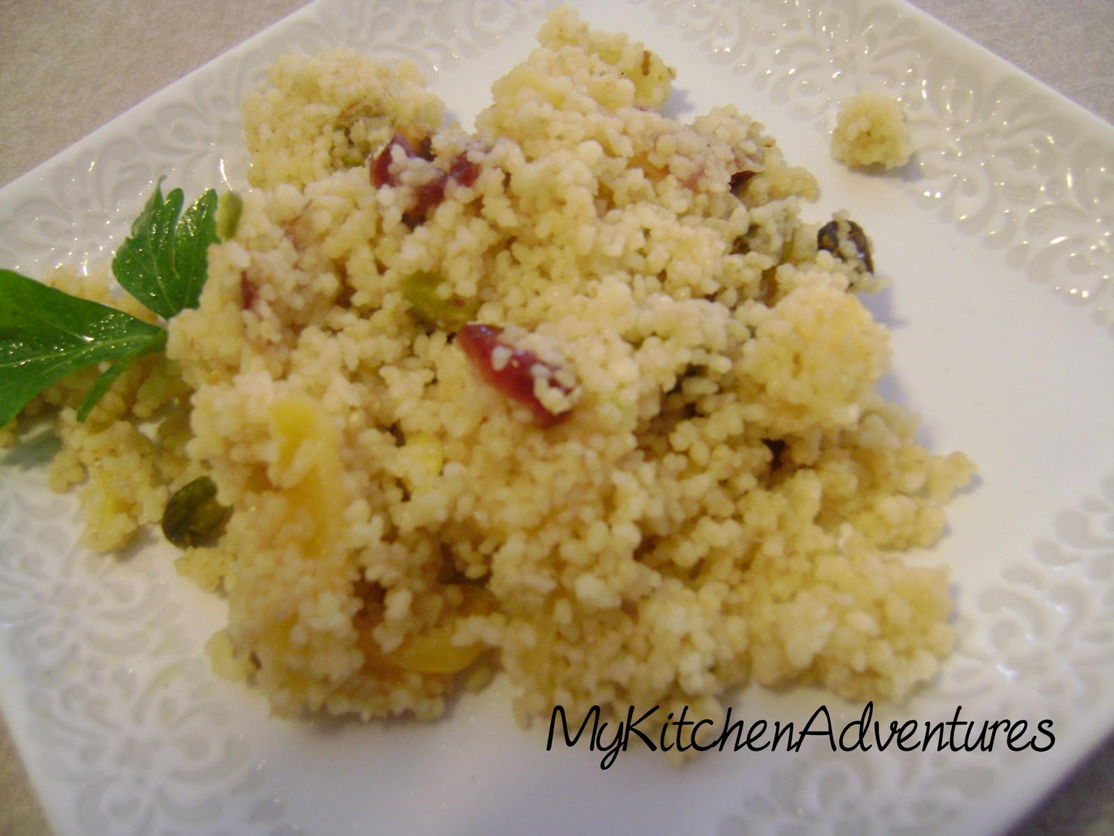 dessert couscous