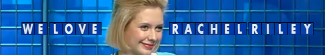 We Love Rachel Riley